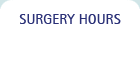 Surgery hours